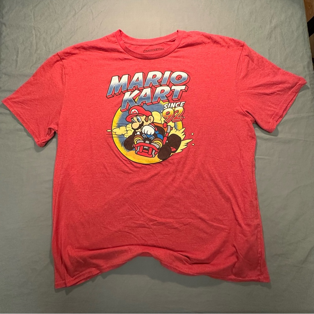 Mario Kart Red Graphic Tee